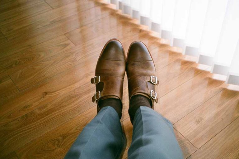 how to style monk strap shoes