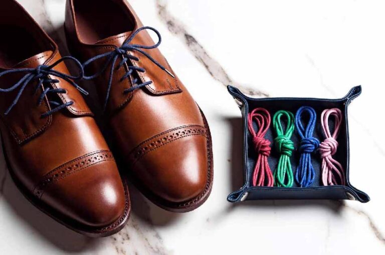 How to Lace Derby Shoes