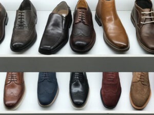 types of leather shoes