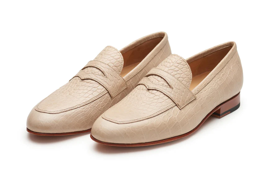 Lopez Penny Loafer - Natural